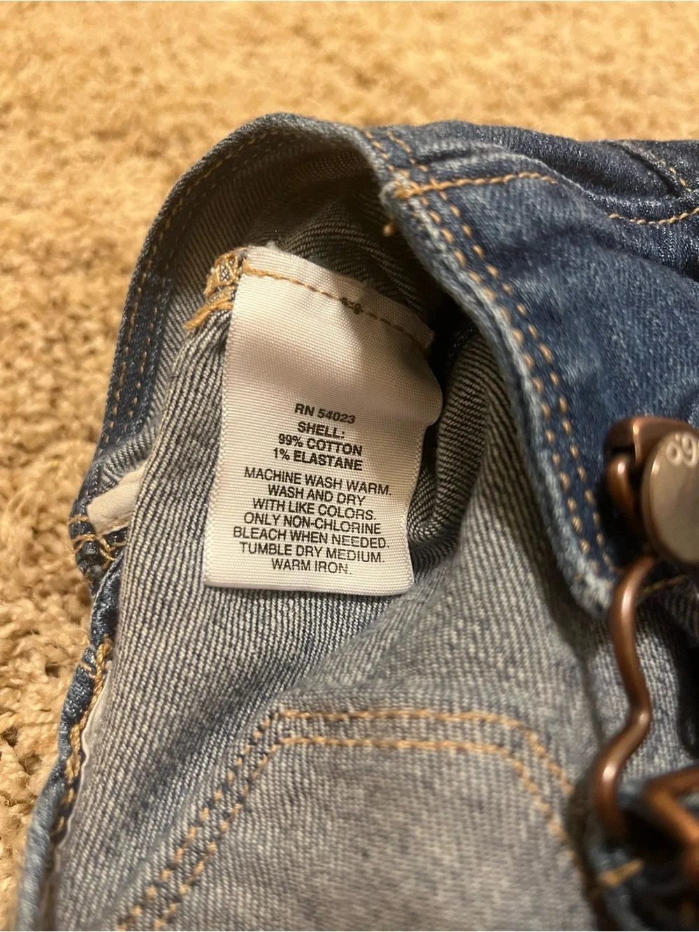 BabyGAP Dark Blue Denim Shortalls for Kids